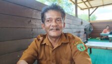 Foto : Petinggi Kampung Kelumpang, M Ali Subhan.