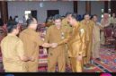 Foto : Bupati Kutai Barat, Frederick Edwin Saat Membuka Secara Resmi Rapat Pengendalian Operasional Kegiatan (Radalok) Triwulan III Tahun 2025.