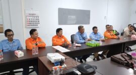 Foto : Jajaran Manajemen PT BISM Saat Menerima Kunjungan Kerja Anggota DPD RI Perwakilan Kalimantan Timur (Kaltim), Dr Yulianus Henock Sumual, S.H.,M.Si.