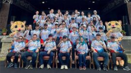 Foto : Wakil Bupati Kutai Barat, H Nanang Adriani Saat Membuka Fun Bike ISSI Kutai Barat Dalam Rangka Memeriahkan HUT ke-26 Kabupaten Kutai Barat.