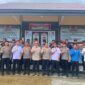 Tim Kompolnas RI Saat Mengunjungi Polsek Melak