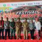 Foto : Wakil Bupati Kutai Barat, H.Nanang Adriani Saat Membuka Secara Resmi Festival Lou Bentian 2026.