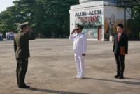 Foto : Wakil Bupati Kutai Barat H,Nanang Adriani Saat Menjadi Inspektur Upacara Peringatan Hari Lahir Pancasila 2026.