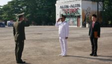 Foto : Wakil Bupati Kutai Barat H,Nanang Adriani Saat Menjadi Inspektur Upacara Peringatan Hari Lahir Pancasila 2026.