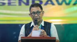 Foto : Wakil Bupati Kutai Barat, H.Nanang Adriani saat Membuka Secara Resmi Festival Sempekat Budaya Kutai Barat 2026.