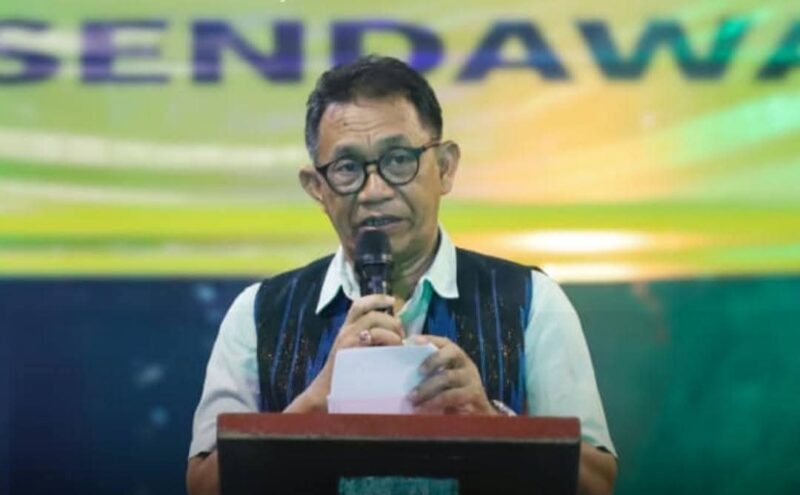 Foto : Wakil Bupati Kutai Barat, H.Nanang Adriani saat Membuka Secara Resmi Festival Sempekat Budaya Kutai Barat 2026.