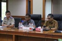 Wakil Bupati Kutai Barat, H.Nanang Adriani Saat Membuka Secara Resmi Rapat Koordinasi Gugus Tugas Reforma Agraria 2026.