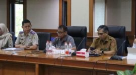 Wakil Bupati Kutai Barat, H.Nanang Adriani Saat Membuka Secara Resmi Rapat Koordinasi Gugus Tugas Reforma Agraria 2026.