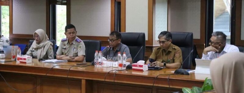 Wakil Bupati Kutai Barat, H.Nanang Adriani Saat Membuka Secara Resmi Rapat Koordinasi Gugus Tugas Reforma Agraria 2026.