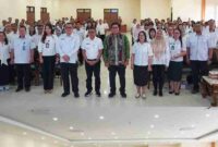 Foto : Wakil Bupati Kutai Barat, H.Nanang Adriani Saat Membuka Sosialisasi Aset Daerah.