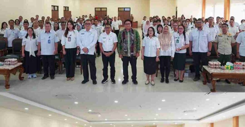 Foto : Wakil Bupati Kutai Barat, H.Nanang Adriani Saat Membuka Sosialisasi Aset Daerah.