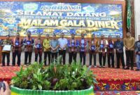 Foto Bersama Wakil Bupati Kutai Barat, H.Nanang Adriani Saat  Menghadiri Gala Diner PORDA PERPAMSI KALTIM 2026.