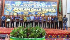 Foto Bersama Wakil Bupati Kutai Barat, H.Nanang Adriani Saat  Menghadiri Gala Diner PORDA PERPAMSI KALTIM 2026.