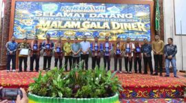 Foto Bersama Wakil Bupati Kutai Barat, H.Nanang Adriani Saat  Menghadiri Gala Diner PORDA PERPAMSI KALTIM 2026.