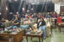 Bupati Kutai Barat, Frederick Edwin didampingi Istri Bersama Sekretaris Daerah Kutai Barat, Erik Viktory Saat Nonton Bareng Piala Dunia 2026.