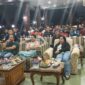 Bupati Kutai Barat, Frederick Edwin didampingi Istri Bersama Sekretaris Daerah Kutai Barat, Erik Viktory Saat Nonton Bareng Piala Dunia 2026.