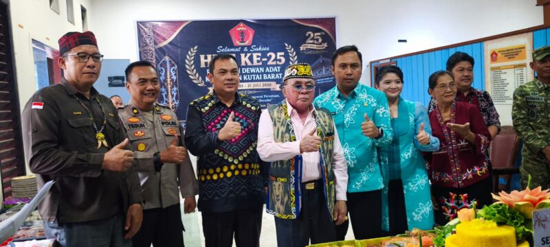 Peringatan HUT ke-25 Presidium Dewan Adat (PDA) Kabupaten Kutai Barat.