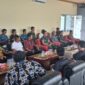 Rapat Koordinasi Persiapan Lomba Kreativitas Kampung Merah Putih 2026 yang digelar di Makodim 0912 Kubar.