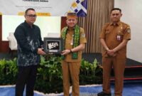 Sekretaris Daerah Kabupaten Kutai Barat, Erik Victory Saat Mengikuti FGD Pengelolaan Keuangan Daerah.
