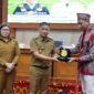 Wakil Bupati Kutai Barat, H.Nanang Adriani Saat Menerima 183 Mahasiswa Kuliah Kerja Nyata (KKN) Universitas Mulawarman (Unmul) 2026.