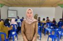 Tampak Warga Linggang Bangun Sari, Kecamatan Linggang Bigung Antusias Mengikuti Sosialisasi BPJS.