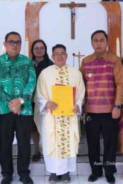Gereja Katolik Santo Ignasius Loyola Stasi Sembuan Diresmikan, Bupati Tekankan Penguatan Iman dan Kerukunan