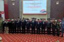 Foto Bersama Bupati Kutai Barat, Frederick Edwin dan Ketua DPRD Kutai Barat, Ridwai, SH beserta unsur Forkopimda saat Paripurn Istimewa Mendengarkan Pidato Kenegaraan Presiden Republik Indonesia, Prabowo Subianto.