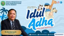 UCAPAN IDUL ADHA-Dinas Pendidikan dan Kebudayaan Kutai Barat mengucapkan Selamat Hari Raya Idul Adha 1446 Hijriah kepada seluruh masyarakat.